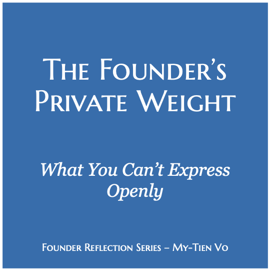 The Founder’s Private Weight